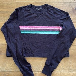Spiritual gangster cropped long sleeve